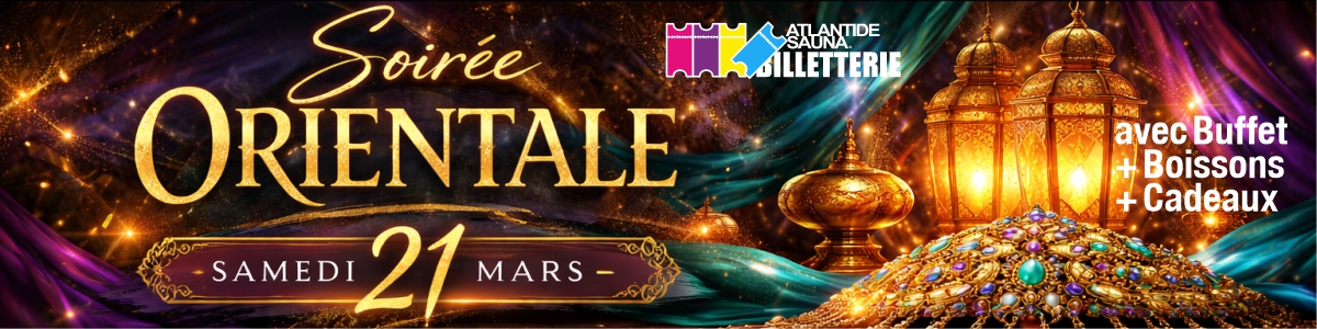Soirée Orientale - Samedi 21 mars 2026