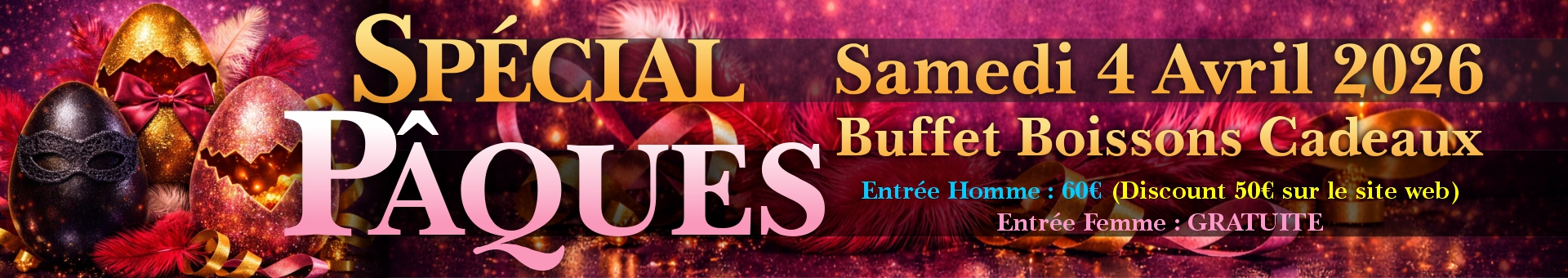 Spéciale Pâques - Samedi 4 avril 2026