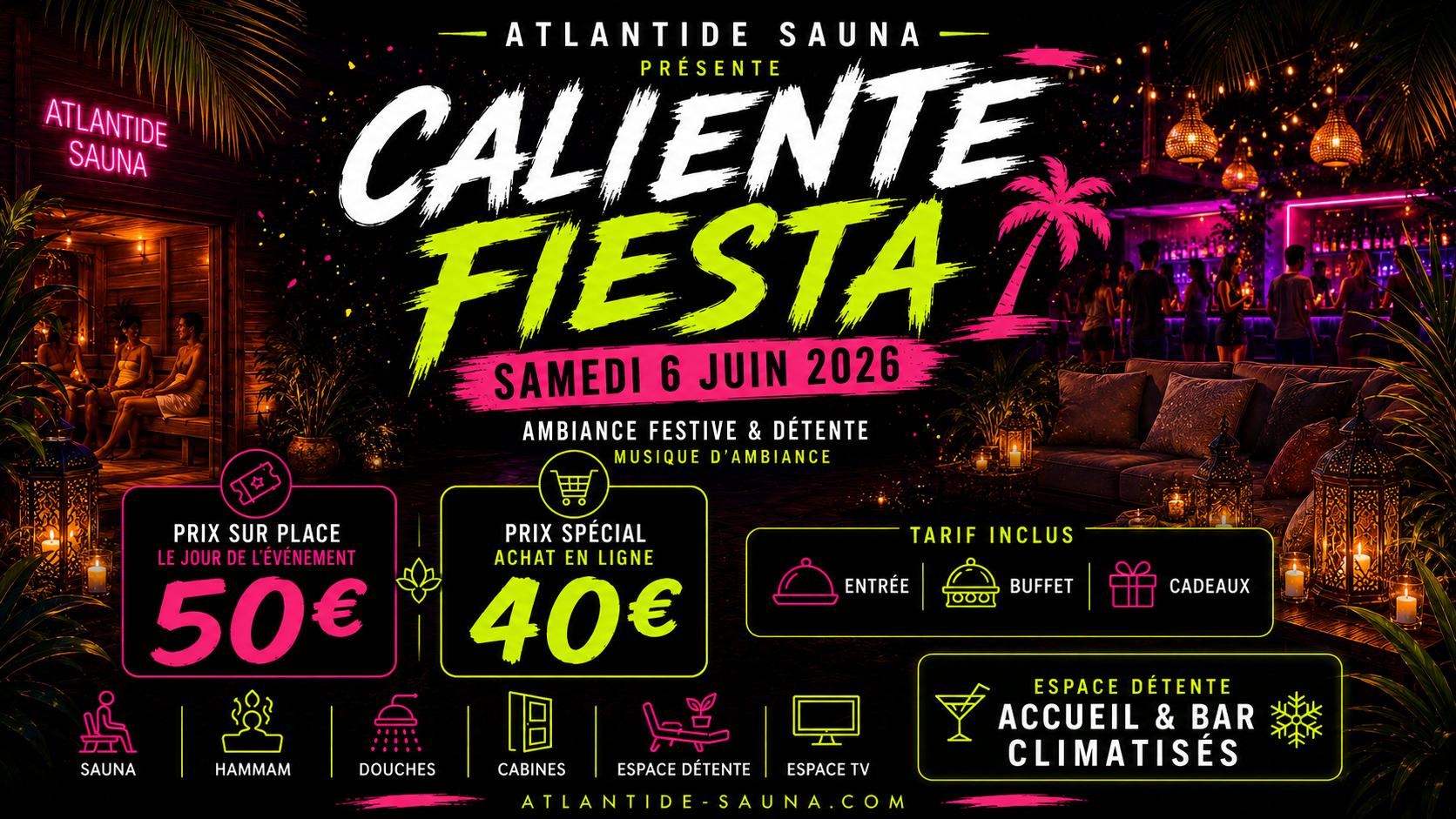 CALIENTE FIESTA le 6 juin 2026 dès 17h